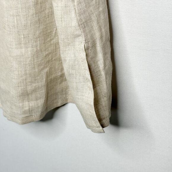 Needlepoint Yellow Sunflower Peasant Blouse Womens 46/XL Drawstring Neckline - Picture 7 of 12